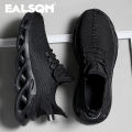 Men Sports Running Black Jogging Shoes Casual Sneakers Brown Outdoor Breathable Mesh Women Light Shock-absorption Black Tennis.