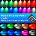 New 16W Twinkle Starry Sky Car Star Ceiling Light RGBW Interior Atmosphere Light Fiber Optic Light Led Star Roof Car Home Decor. 