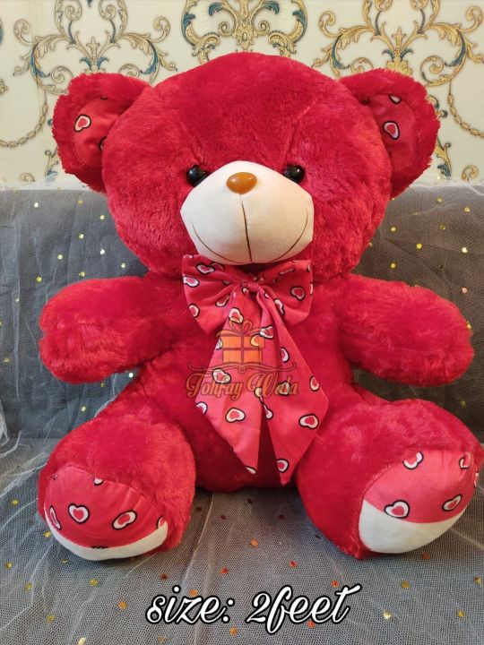 2ft long teddy bear for girls soft stuff / washable huge high quality -22 inches approx.