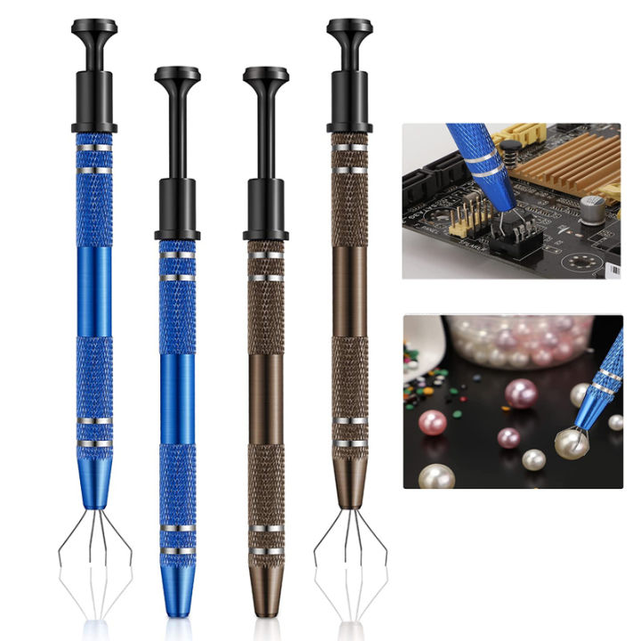 4-Claw IC Chip Extractor Remover Tool Precision Parts Grabber Extractor ...