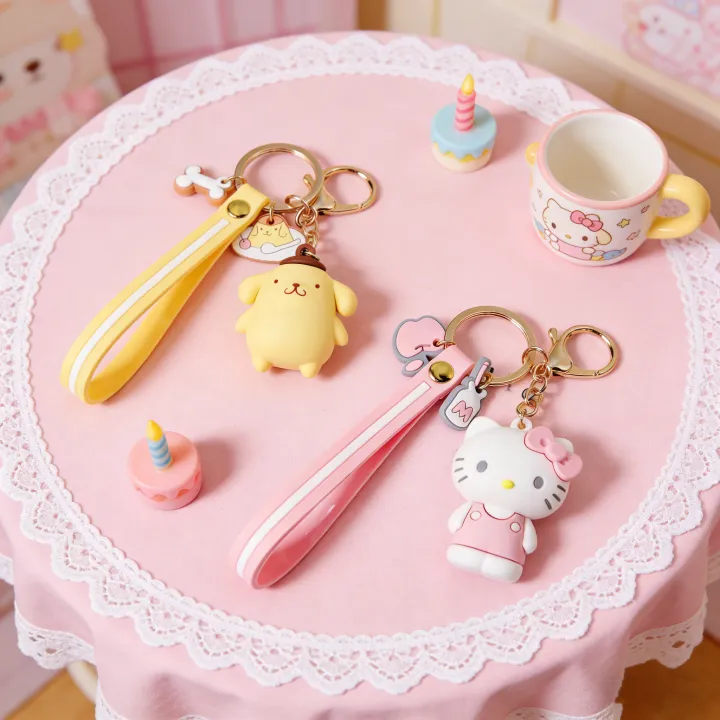 5%20Styles%20Hello%20Kitty,%20Kurom%20&%20My%20Melody%20Keychains%20-%20Cute%20Cartoon%20Doll%20Key%20Rings%20%20Car%20Chain%20Loops%20&%20Backpack%20Charms%20INS%20Style%20-%20Image%202