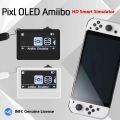 Amiibo Pixl Emulator Simulator for Nintendo Switch Intelligent iNFC OLED HD Simple Pixel Style System IC/NTAG Gaming Accessory. 