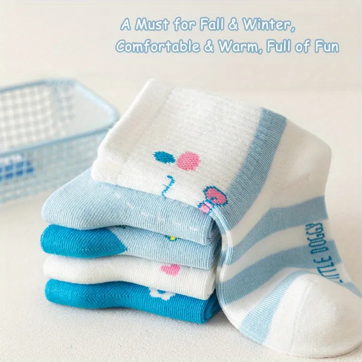 5%20Pairs%20Cinnamoroll%20Kids%20Socks,%20Cute%20Cartoon%20Cotton%20Crew%20Socks%20for%20Girls%20-%20Image%204