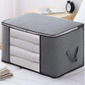 Large Capacity Quilt & Blanket Storage Bag - Winter Clothes Organizer. 