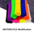36PCS Red Wheel Rim Spoke Guards Cover WRAPS Front Rear MOTOCROSS Protector Pit Dirt Universal Wheel RIM SPOKE SKINS COVERS. 