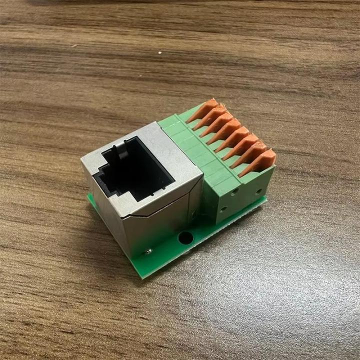 1Pcs%20Welding%20Free%20Data%20Adapter%20Board%20Female%20Socket%20Guide%20Rail%20Installation%20Terminals%20Connector%20RJ45%20Network%20Port%20Terminal%20Block%20-%20Image%206