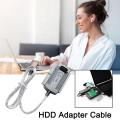 3 In 1 USB 2.0 To 3.5" SATA PATA IDE Drive Adapter Converter 3.5 Inch Hard Drive Disk HDD Adapter Cable For PC Laptop Converter.