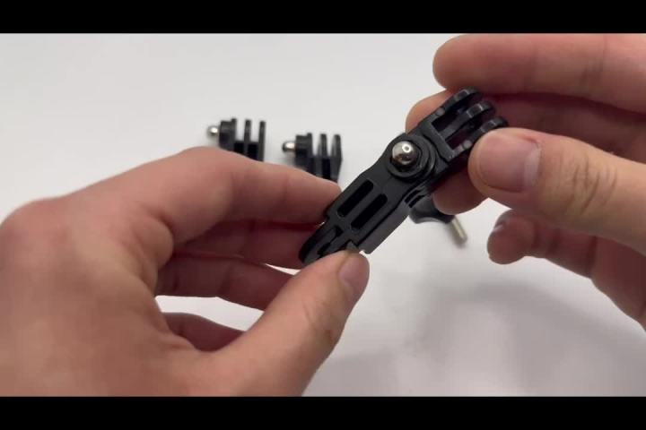 Three-Way Adjustable Arm Extension Pivot Mount For Hero 13 12 11 10 9 8 SJCAM SJ4000 AKASO Insta360 Osmo Action Camera