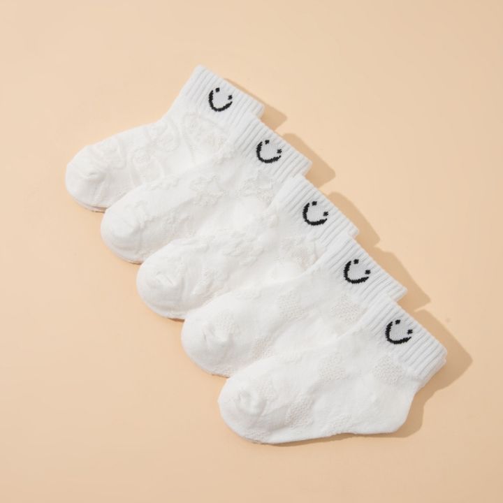 5%20Pairs%20of%20Solid%20Color%20Cartoon%20Pattern%20Design%20Sports%20Ankle%20Socks,%20Breathable%20and%20Comfortable%20Casual%20Style%20for%20Boys%20and%20Girls%20Dai%20-%20Image%202