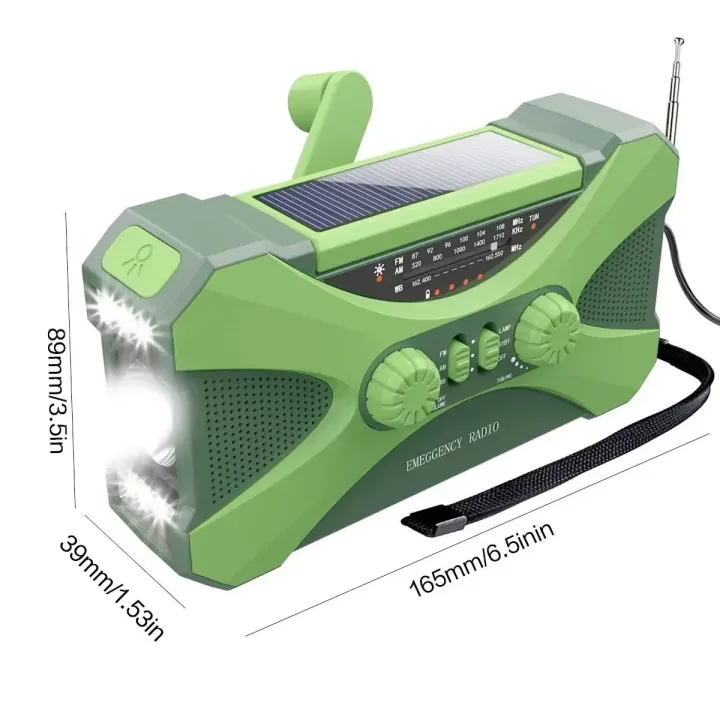 Multifunctional%2010000mAh%20Solar%20Crank%20Radio%20%20AM/FM/NOAA%20Weather%20Alert,%20Dual%20Stereo%20Speakers,%20Phone%20Charger,%20LED%20%20&amp;%20SOS%20Alarm%20-%20Image%206