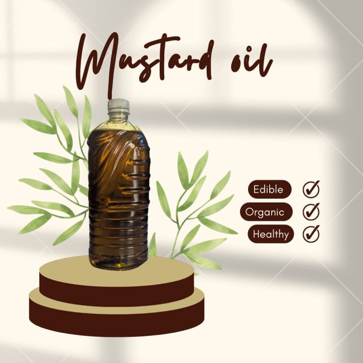 Kachi ghani Sarso ka tel |Mustard Oil | 1 Litre (1000ml)