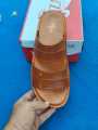"Classic Comfort Leather Sandals" Hand made for party and office (P20). 