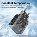 Total 40W PD USB C Charger Quick Charge QC 3.0 Wall Charger Adapter For iPhone 14 13 USB Charger Fast Charging.