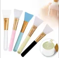 2 pcs combo Soft Silicone Facial Mixing Brush Applicator Tool. 