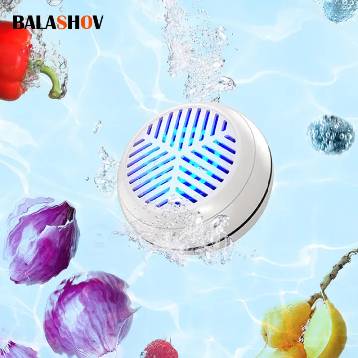 Protable Disinfection Food Purifier remove pesticide residues Disinfection Fruit Vegetable Washing Machine Food Sterilize