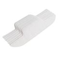 10-100 Pieces Collar Protector Sweat Pads Invisible Disposable Self-Adhesive Neck Liner Pads for Shirts for Stay Dry Collars. 