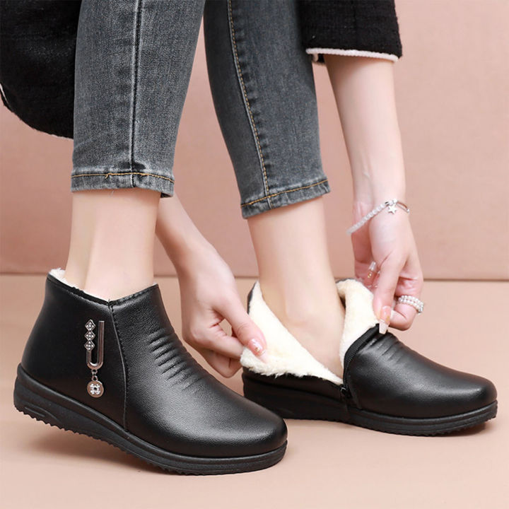 Women's%20Winter%20Warm%20Boot%20Waterproof%20Warm%20Ankle%20Booties%20Rain%20Boots%20for%20Halloween%20Thanksgiving%20Christmas%20Gifts%20-%20Image%205