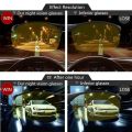 Men Night Vision Glasses for Driving Yellow Glasses PC Frame Sunglasses Outdoor Glasses To Handle At Night Anti Glare Gafas.