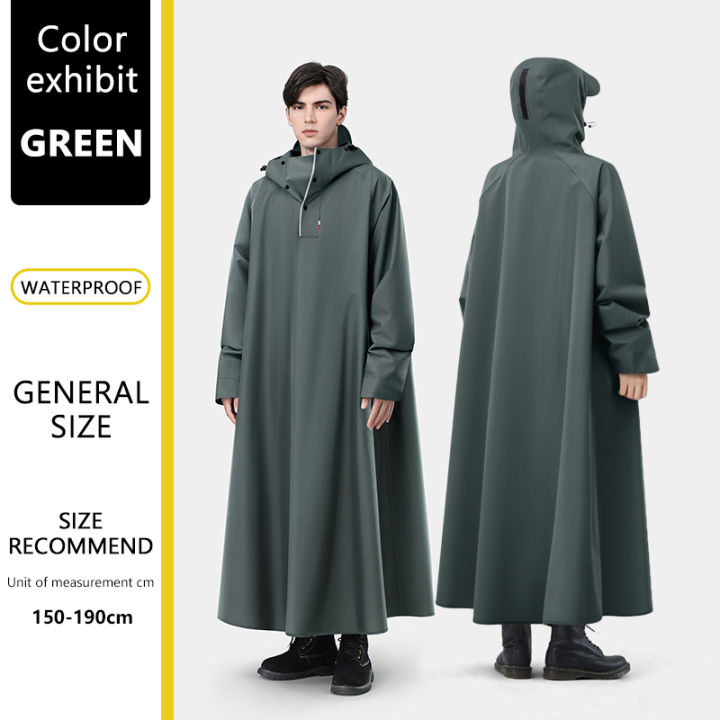 BLALION%20Thicken%20Oxford%20Waterproof%20Rain%20Gear%20Rain%20Poncho%20Unisex%20Fashion%20Rain%20Coat%20Long%20Raincoat%20Loose%20Oversized%20Hooded%20Rainwear%20-%20Image%208