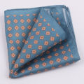 Men's Suit Pocket Scarf Chest Yanhui Dress Retro Printing British Simple Pattern Business Tie Wedding Decoration. 
