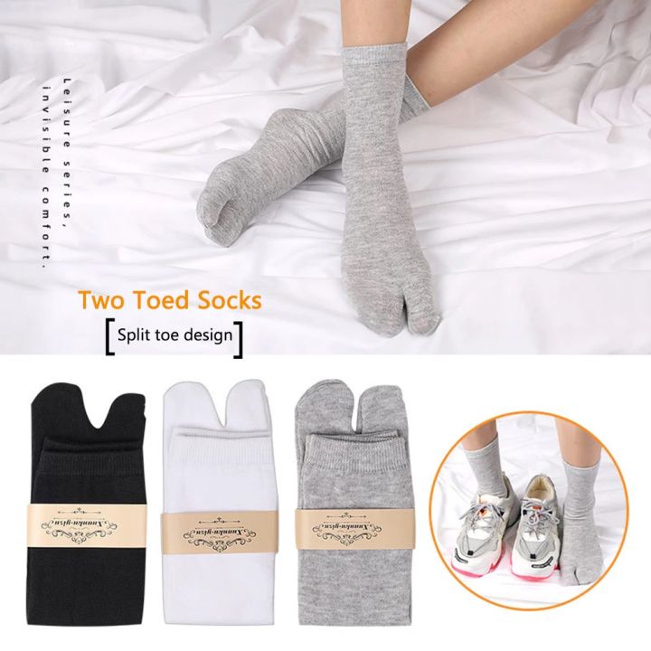 1-5Pair%20Japanese%20Style%20Two%20Finger%20Socks%20Unisex%20Clog%20Socks%20Polyester%20Toe%20Separation%20Socks%20Kimono%20Flip%20Flop%20Sandal%20Split%20Toe%20Sock%20-%20Image%202