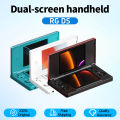 Anbernic RG DS Handheld Game Console 4" IPS Dual Screen Android 4000mAh Flip Video Games Player Supports RixelHK Wifi Streaming. 