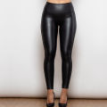 Shascullfites Melody High Waist Faux Leather Leggings Skinny Pants 8 Colors Available for Women Regular Fit.