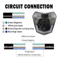 Motorcycle Headlight LED Enduro for KTM EXC XC SX MX XC 125 250 300 450 Universal Supermoto Dirt Bike Motocross Headlights Plate.
