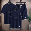 T-shirt+Tanktop +Halfpant Set| Combo Of 3 Pcs| Fashionable| Summer | For Men. 