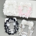 1Pc Plush Lace Cute Photo Card Holder, Anime Cartoon Game Character Acg Card Display, Manga Star Fan Art Mag Fan Circle Otaku Ita Bag Decoration Card Holder. 
