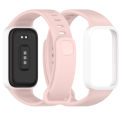 For Xiaomi Band 9 active strap Silicone Watch Strap Two-Color Smart Watchband Replacement Bracelet for Redmi mi band 3 strap. 