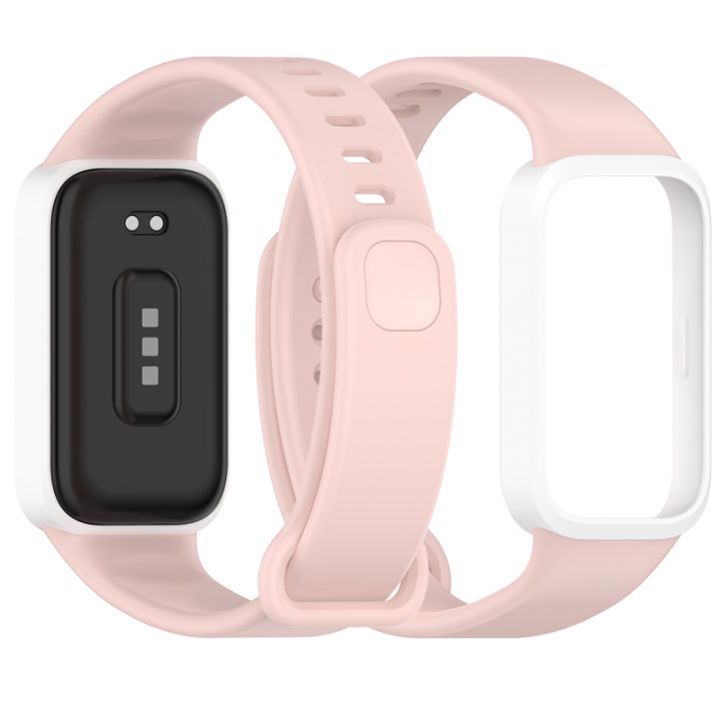 For%20Xiaomi%20Band%209%20active%20strap%20Silicone%20Watch%20Strap%20Two-Color%20Smart%20Watchband%20Replacement%20Bracelet%20for%20Redmi%20mi%20band%203%20strap%20-%20Image%204