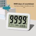 Large Screen Electronic Countdown Digital Timers 9999-Days Count Down Clock Classroom Timer Retirement Countdown Timer. 