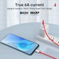 Orignal Oneplus 80w Charging 6.5A Cable Type C,Warp Charger SuperVooc Fast Charge Cable 100w , 65w , 30w for Oneplus 11 10 Pro 9 10T 9R 10R 8T 8 7T 7 6 6T 5T Nord N20 SE N10 N300 CE 2 Lite 2T N100 N200. 