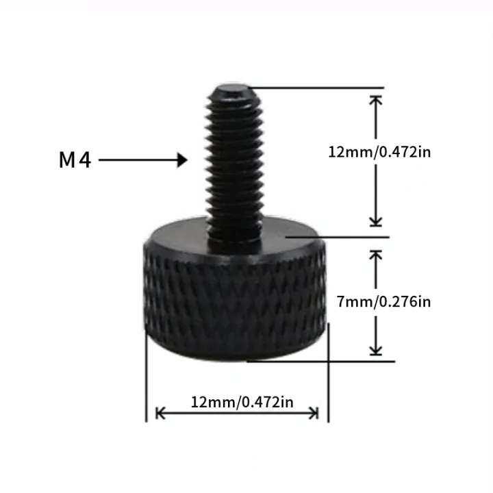 10pcs%20M3/M4*12mm%20Aluminum%20alloy%20colorful%20knurled%20thumb%20screws%20computer%20chassis%20side%20panels%20DIY%20knurled%20hand%20tighten%20screws%20-%20Image%207