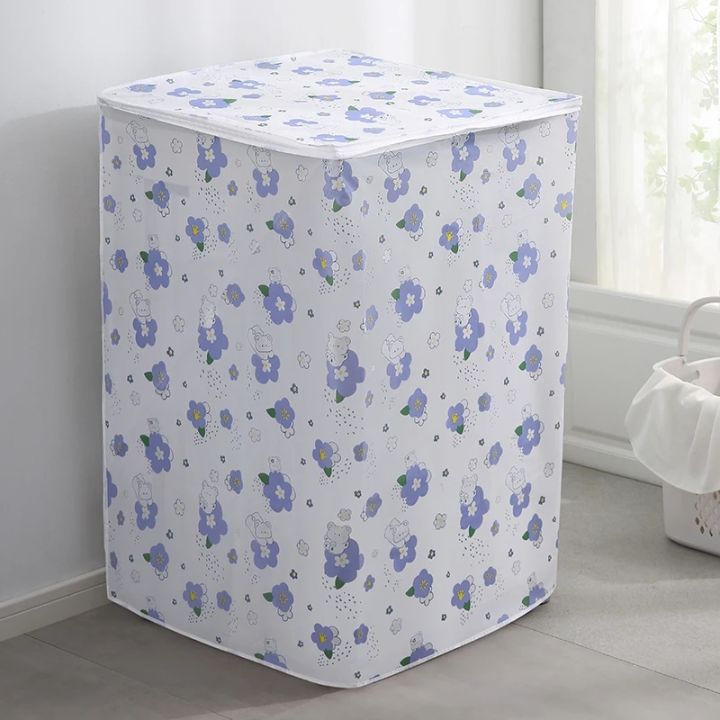 PEVA%20Washing%20Machine%20Cover%20Waterproof%20Smooth%20Dust%20Covers%20Multi-function%20Household%20Print%20Recyclable%20Washroom%20High%20Quality%20New%20-%20Image%207