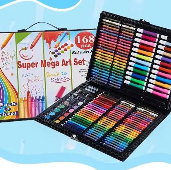 Best Colour Set for Kids | 150 Pcs Colour Art Kit | Daraz.pk