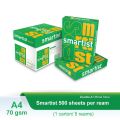 Smartist Paper A4 Size 70 gsm Ream (500 Sheet). 