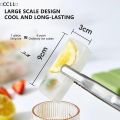 Food Storage Ice Cube Mold Giant Silicone Freezer Trays With Lid 4-Cubes Extra-Large Soup Ice Molds〔CC11〕. 