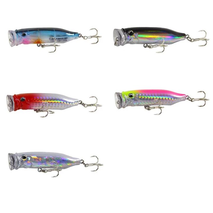 1Pcs%20Fishing%20Lures%207cm/9.4g%20Popper%20Bait%202024%20New%20Topwater%20Plastic%20Artificial%20Hard%20Bait%20Crankbait%20Wobblers%20Perch%20Fishing%20Tackle%20-%20Image%204
