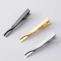 1pc Men's Business Tie Clip - Stylish and Durable Tie Bar for RegularTies -Perfect for Weddings and Business Meetings. 