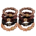 4/5/8Pcs Black Hair Band Accessories, Fashionable Hairbands For Daily Use Elegant Ponytail Holders Hair  Bands. 