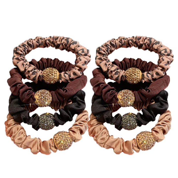 4/5/8Pcs%20Black%20Hair%20Band%20Accessories,%20Fashionable%20Hairbands%20For%20Daily%20Use%20Elegant%20Ponytail%20Holders%20Hair%20%20Bands%20-%20Image%206