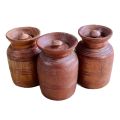 Small Wooden Theki Set of 3 9 Cm. 