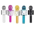 Wireless Karaoke Microphone with Speaker- Rechargeable Bluetooth Mic for Parties, Adults, Kids Compatible with PC/Smartphone. 