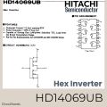 Hd14069Ub Ic Controlled Baseline Ic Hex Inverter Hex Inverter Hitachi (2 Pieces/Pcs.). 