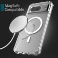 Google Pixel 8 Magsafe Magnetic Case Shockproof Transparent Clear Cover for Google Pixel 8 Case Magnet. 