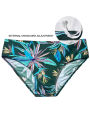 Men's Adult Triangle Racing Competition Reduced Resistance Printed Professional Swimming Pants. 