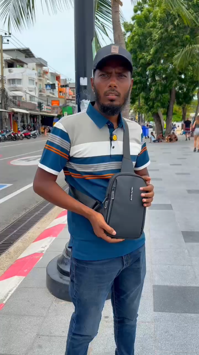 New Hunter Men Crossbody Sling Bag Shoulder Bag Travel Crossbody Bag - Cross Body Bag