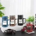 Glass Mug With Handle 500ml Easy To Clean. 
